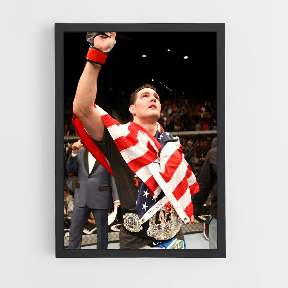 Poster L'Honneur du Combattant – affiche MMA (vue 2)